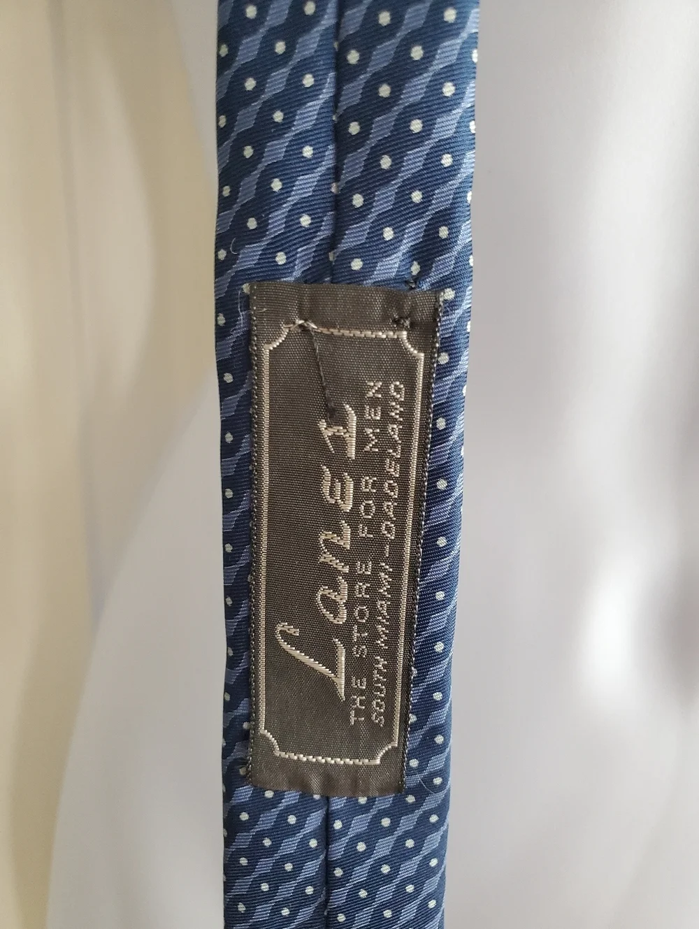 Christian Dior vintage men's silk neck tie